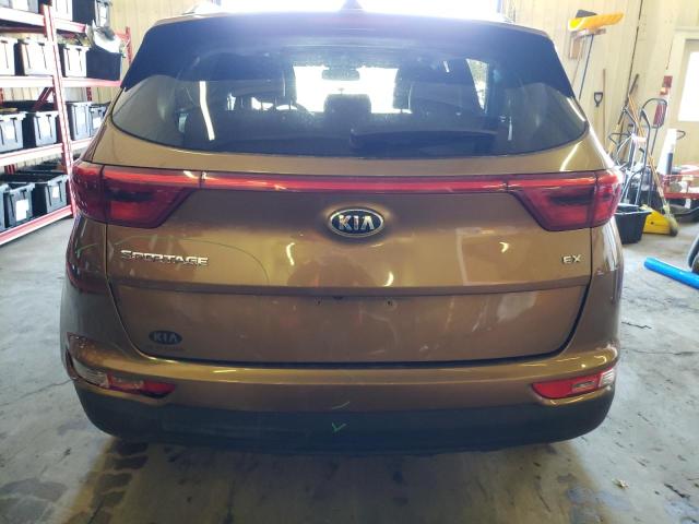 KNDPNCAC9H7054281 - 2017 KIA SPORTAGE EX BROWN photo 6