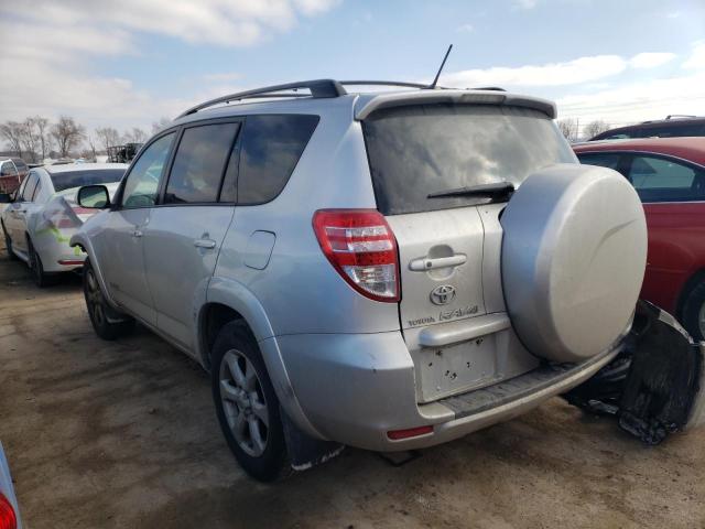 2T3DF4DV5AW049270 - 2010 TOYOTA RAV4 LIMITED SILVER photo 2