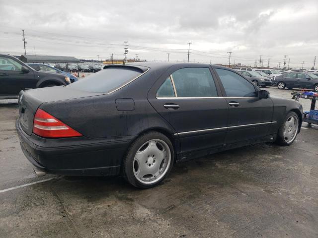 WDBNG70J41A187434 - 2001 MERCEDES-BENZ S 430 BLACK photo 3