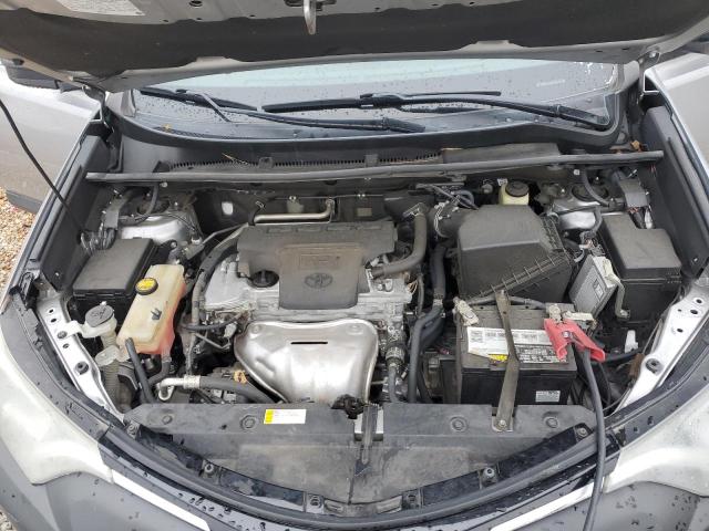 2T3WFREVXHW357050 - 2017 TOYOTA RAV4 XLE GRAY photo 12