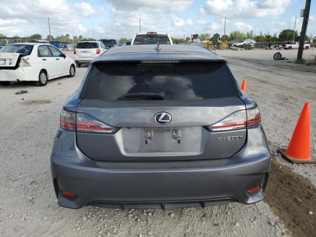 JTHKD5BH1F2242627 - 2015 LEXUS CT 200 GRAY photo 6