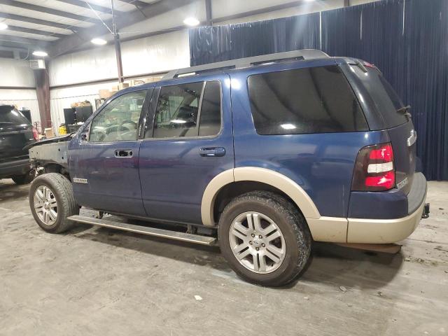 1FMEU64898UA00740 - 2008 FORD EXPLORER EDDIE BAUER BLUE photo 2