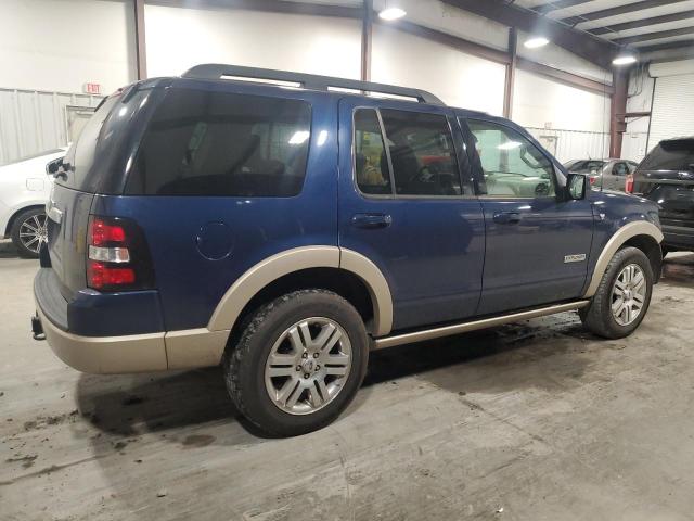 1FMEU64898UA00740 - 2008 FORD EXPLORER EDDIE BAUER BLUE photo 3