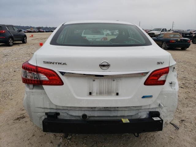 3N1AB7AP5EY295289 - 2014 NISSAN SENTRA S WHITE photo 6