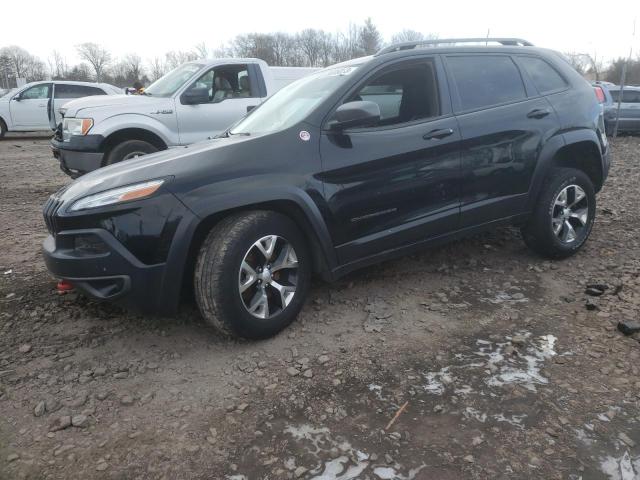 1C4PJMBB6HW622726 - 2017 JEEP CHEROKEE TRAILHAWK BLACK photo 1