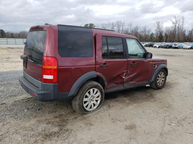 SALAD254X6A359822 - 2006 LAND ROVER LR3 SE BURGUNDY photo 3