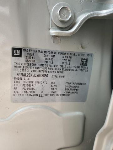 3GNAL2EK5DS642866 - 2013 CHEVROLET CAPTIVA LS 米色 照片 12