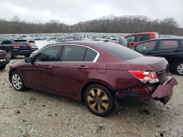 1HGCP26889A028039 - 2009 HONDA ACCORD EXL BURGUNDY photo 2