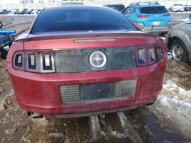 1ZVBP8AM9E5259629 - 2014 FORD MUSTANG RED photo 6