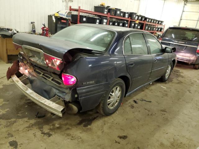 1G4HP54K424237640 - 2002 BUICK LESABRE CUSTOM BLUE photo 3