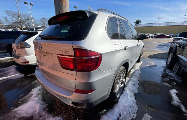 5UXZV4C53CL760738 - 2012 BMW X5 XDRIVE35I SILVER photo 4