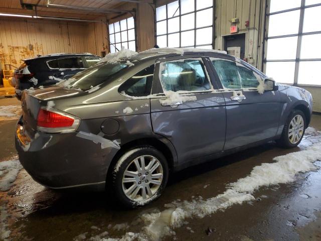 1FAHP3HN5AW105444 - 2010 FORD FOCUS SEL GRAY photo 3