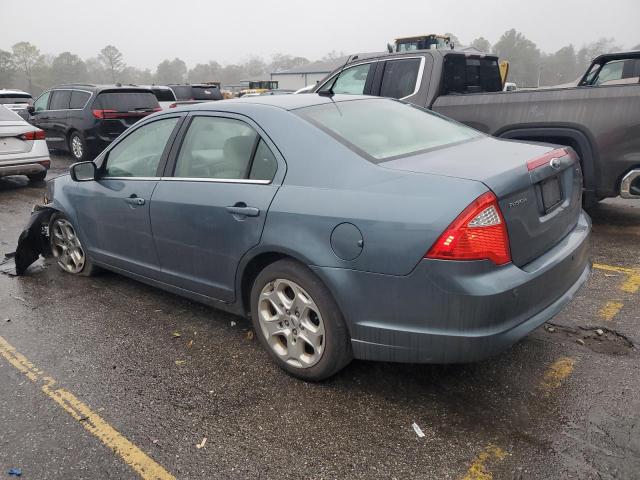 3FAHP0HA2BR212371 - 2011 FORD FUSION SE BLUE photo 2