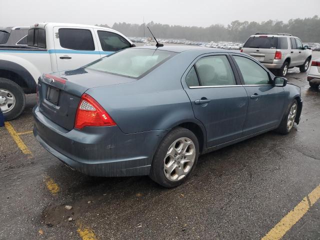 3FAHP0HA2BR212371 - 2011 FORD FUSION SE BLUE photo 3