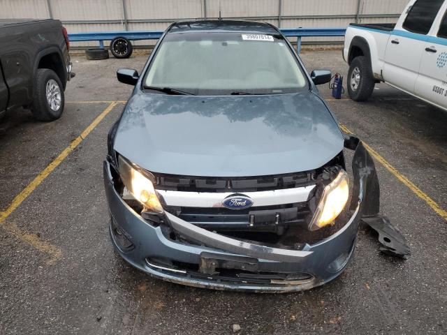 3FAHP0HA2BR212371 - 2011 FORD FUSION SE BLUE photo 5