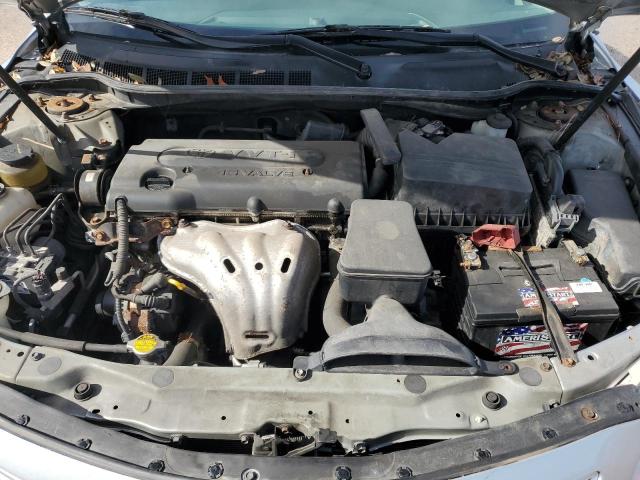 4T1BE46K27U062444 - 2007 TOYOTA CAMRY CE SILVER photo 11