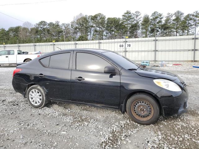 3N1CN7AP6EL870156 - 2014 NISSAN VERSA S BLACK photo 4