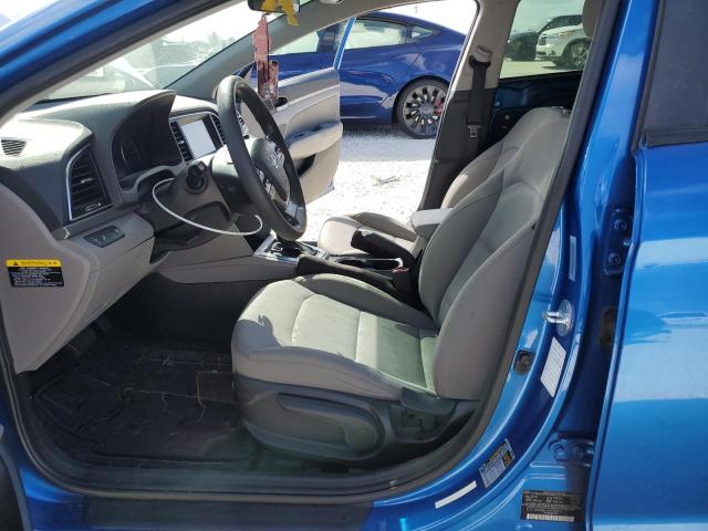 5NPD84LF8JH338574 - 2018 HYUNDAI ELANTRA SEL BLUE photo 7