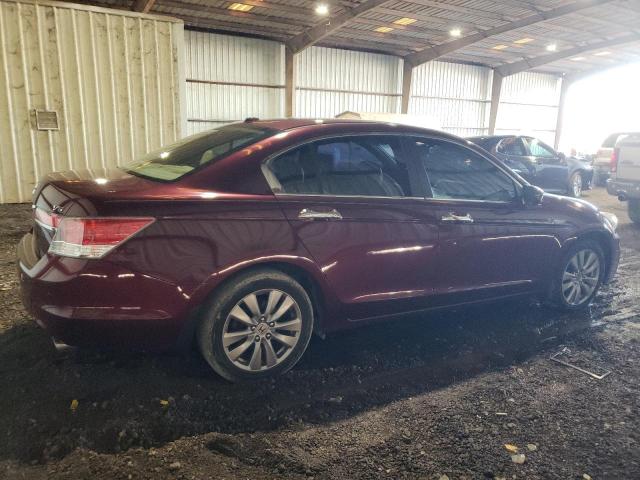 1HGCP3F84CA034580 - 2012 HONDA ACCORD EXL MAROON photo 3