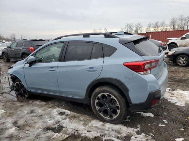 JF2GTAEC9NH278369 - 2022 SUBARU CROSSTREK PREMIUM BLUE photo 2