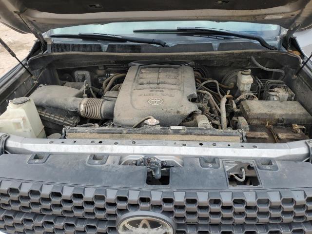 5TFRM5F12KX135113 - 2019 TOYOTA TUNDRA DOUBLE CAB SR/SR5 GRAY photo 11
