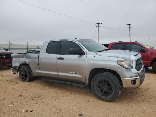 5TFRM5F12KX135113 - 2019 TOYOTA TUNDRA DOUBLE CAB SR/SR5 GRAY photo 4