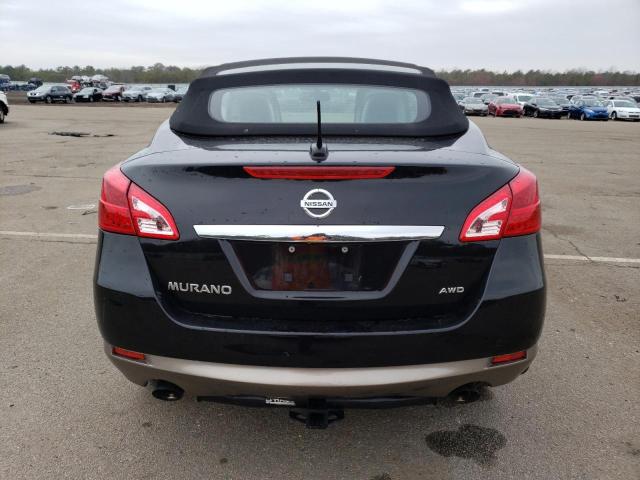 JN8AZ1FY2EW300953 - 2014 NISSAN MURANO CRO BLACK photo 6