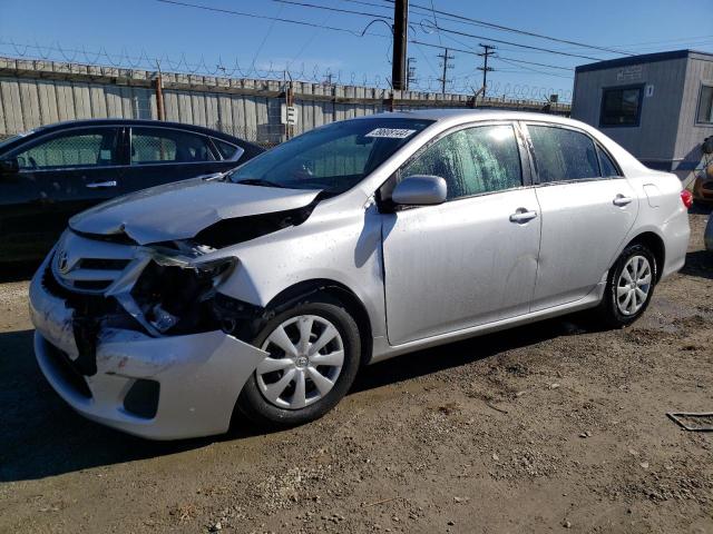 2T1BU4EE1BC558005 - 2011 TOYOTA COROLLA BASE SILVER photo 1