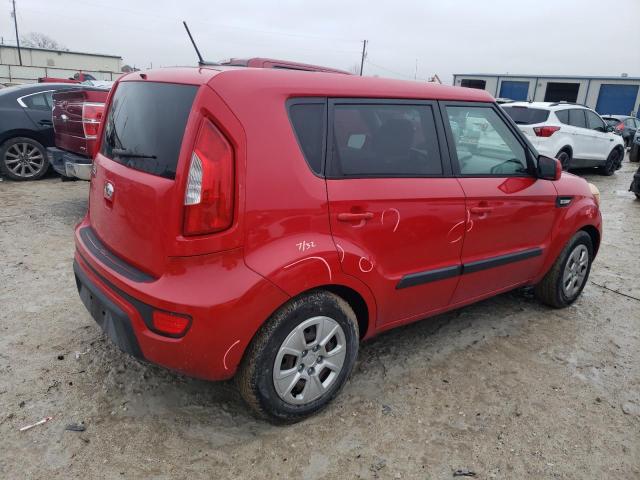 KNDJT2A5XD7627108 - 2013 KIA SOUL RED photo 3