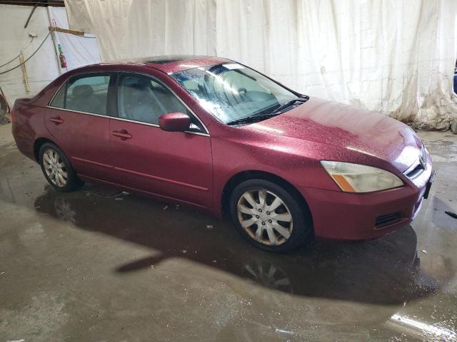 1HGCM66566A064717 - 2006 HONDA ACCORD EX BURGUNDY photo 4