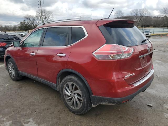 5N1AT2MT5FC826969 - 2015 NISSAN ROGUE S RED photo 2