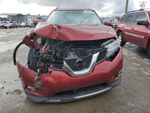 5N1AT2MT5FC826969 - 2015 NISSAN ROGUE S RED photo 5