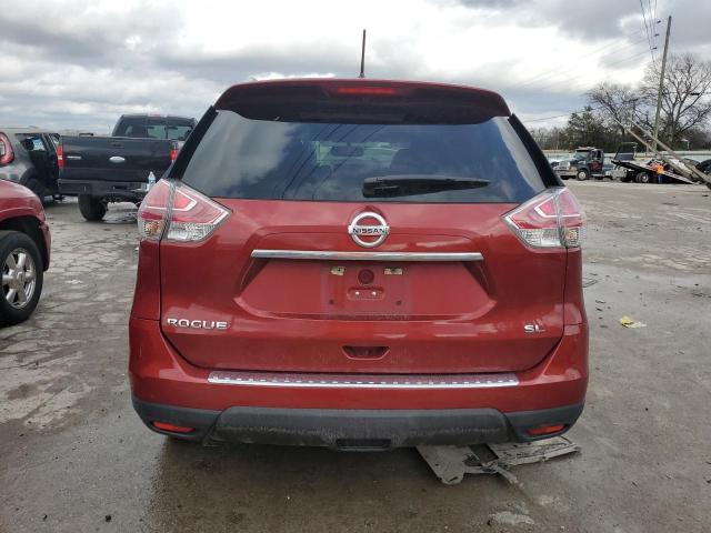 5N1AT2MT5FC826969 - 2015 NISSAN ROGUE S RED photo 6