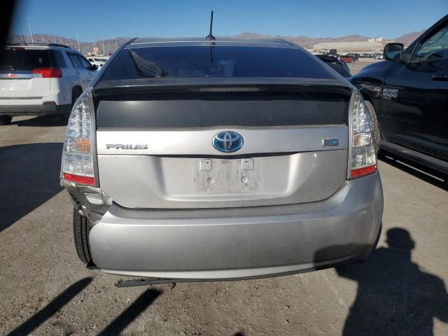 JTDKN3DU7A5176914 - 2010 TOYOTA PRIUS SILVER photo 6