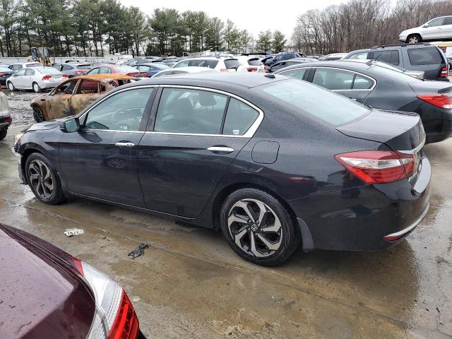 1HGCR2F08HA034765 - 2017 HONDA ACCORD EX BLACK photo 2