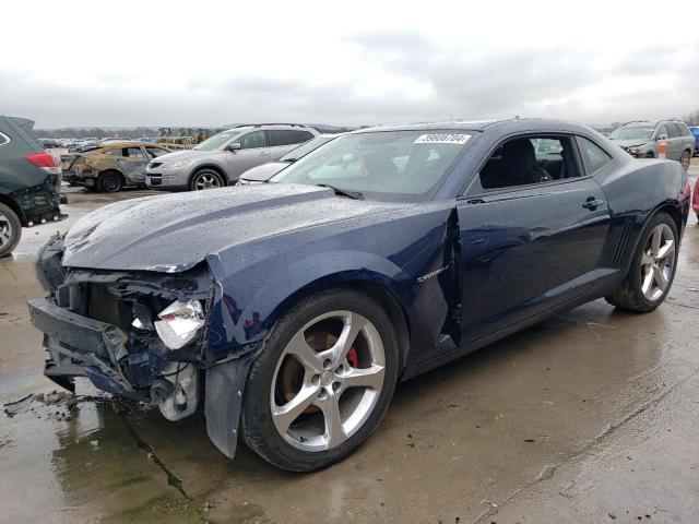 2G1FA1EDXB9183014 - 2011 CHEVROLET CAMARO LS BLUE photo 1