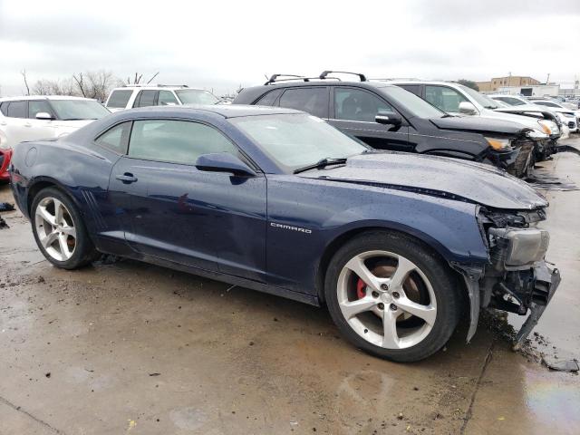 2G1FA1EDXB9183014 - 2011 CHEVROLET CAMARO LS BLUE photo 4