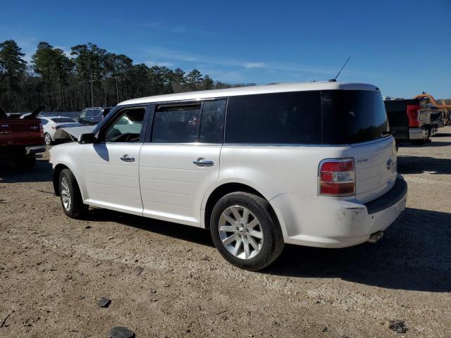 2FMGK5CC9BBD25965 - 2011 FORD FLEX SEL WHITE photo 2