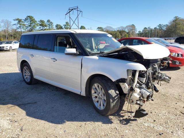 2FMGK5CC9BBD25965 - 2011 FORD FLEX SEL WHITE photo 4