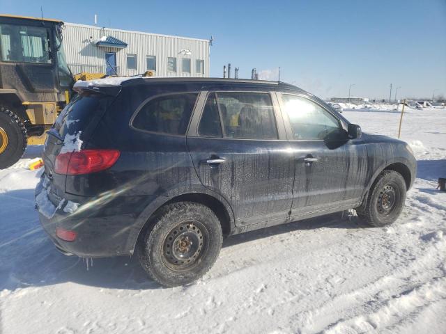 5NMSH73E89H313764 - 2009 HYUNDAI SANTA FE SE BLUE photo 3