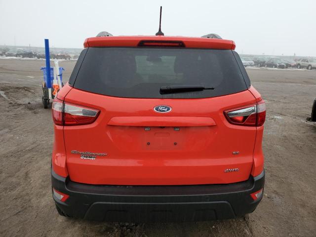 MAJ6S3GLXLC371052 - 2020 FORD ECOSPORT SE RED photo 6