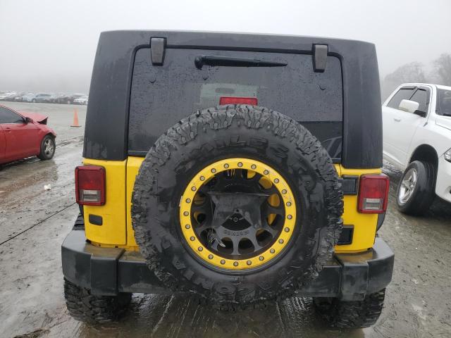 1J4GA39178L540488 - 2008 JEEP WRANGLER U X YELLOW photo 6