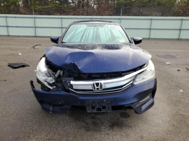 1HGCR2F16HA001191 - 2017 HONDA ACCORD SPORT SPECIAL EDITION BLUE photo 5