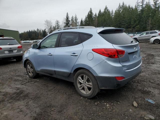 KM8JU3ACXCU535607 - 2012 HYUNDAI TUCSON GLS BLUE photo 2