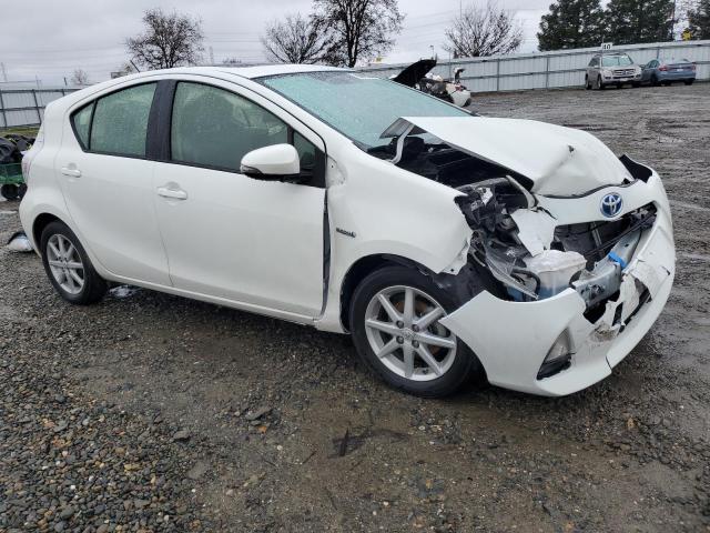 JTDKDTB31D1033594 - 2013 TOYOTA PRIUS C WHITE photo 4