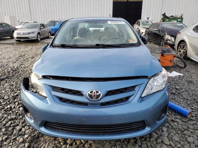 5YFBU4EE3DP086201 - 2013 TOYOTA COROLLA BASE BLUE photo 5