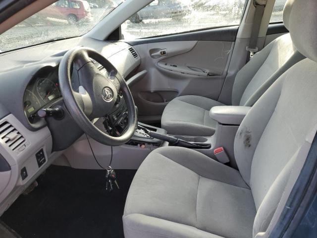 5YFBU4EE3DP086201 - 2013 TOYOTA COROLLA BASE BLUE photo 7