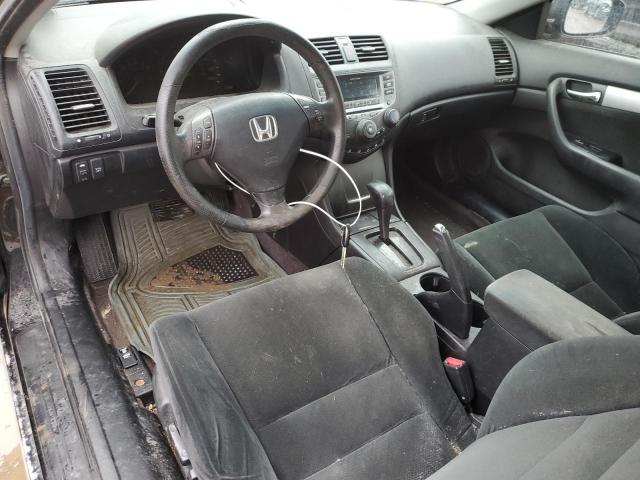 1HGCM82227A000456 - 2007 HONDA ACCORD LX BLACK photo 8