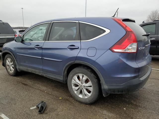 2HKRM4H5XEH623882 - 2014 HONDA CR-V EX BLUE photo 2