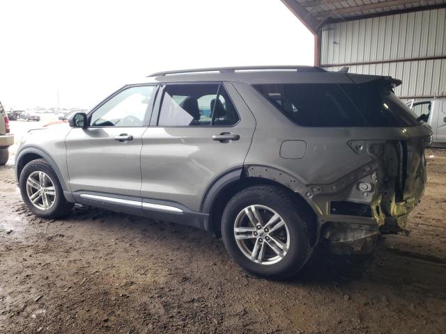 1FMSK7DH3LGB04503 - 2020 FORD EXPLORER XLT GRAY photo 2